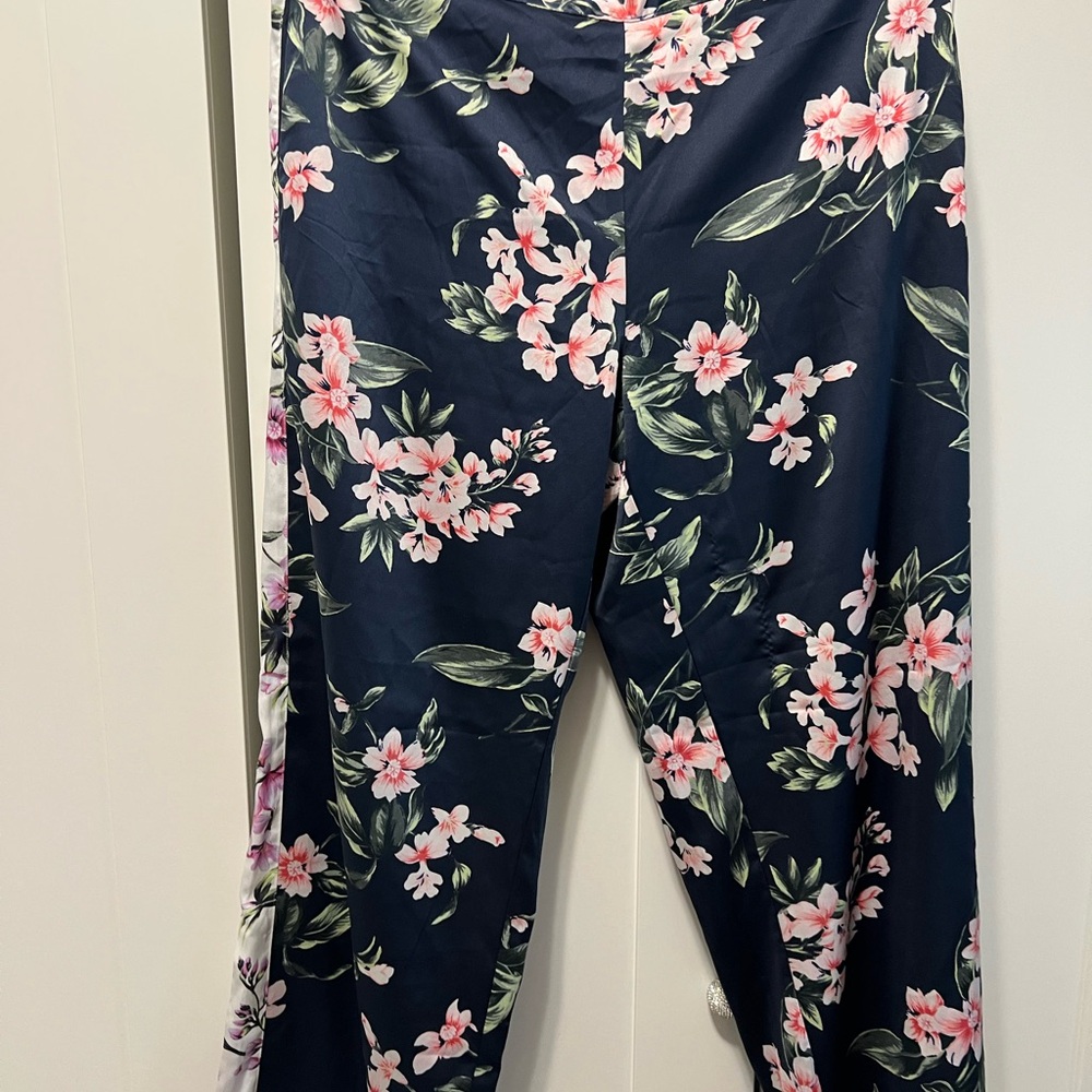 Victoria's Secret Navy Floral Pajama Pants